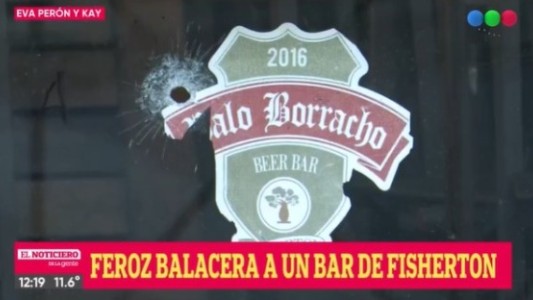 Feroz balacera a un bar de Fisherton