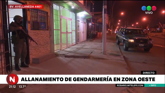 Mega operativo de Gendarmería en la zona oeste