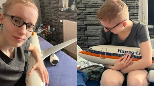 La chica que asegura estar enamorada de un avión y tiene relaciones sexuales con una réplica