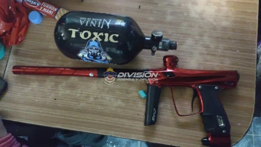 Encontró a la venta en Facebook la pistola de paintball que le robaron