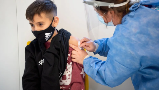 Comienza hoy la vacunación de refuerzo a menores de 5 a 11 años
