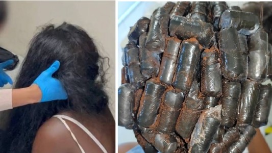 Policías desconfiaron de sus peinados y las detuvieron en el aeropuerto con "narcopelucas"