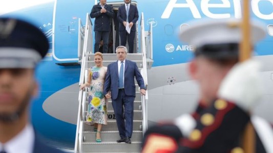 Alberto Fernández llegó a Los Ángeles para la Cumbre de las Américas