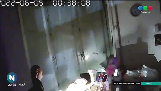 Con la luz de un celular y en 3 minutos, robó una lavandería a metros de Oroño