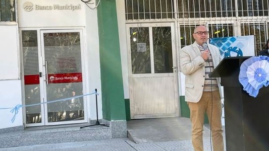 Banco Municipal inauguró un cajero automático en Empalme Villa Constitución