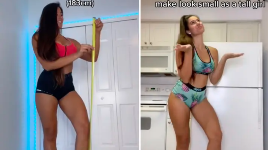 La chica que mide 1,87 y gana 100.000 dólares al mes en OnlyFans: se muestra como una "gigante"