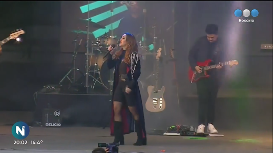 Una multitud en el recital de Soledad