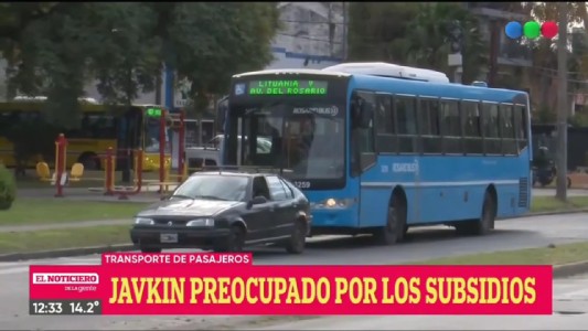 “Está en peligro la supervivencia del transporte”: afirmó Javkin sobre el recorte a los subsidios