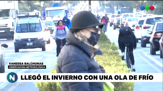 Llegó el invierno con una nueva ola polar