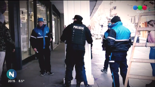 Un delincuente intentó robar una moto en pleno microcentro