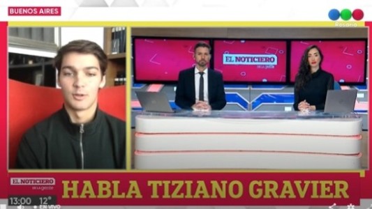 Tiziano Gravier sobre sus agresores: “Aceptaría las disculpas, pero no las estoy esperando"
