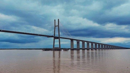 Domingo nublado y frío en la ciudad de Rosario