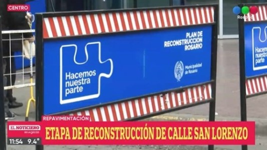 Comenzó la reconstrucción de San Lorenzo se realizará con una técnica más duradera