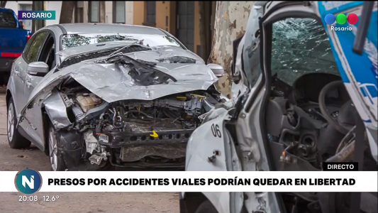 Presos por accidentes viales podrían quedar en libertad