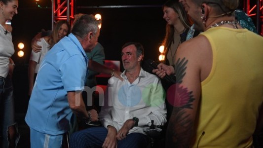 La emoción de Esteban Bullrich tras la audición de su hija Margarita