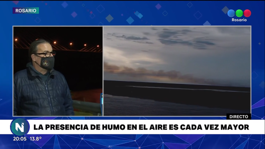 Otro día de fuego en las islas: la presencia de humo en el aire es cada vez mayor