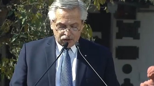 Alberto encabezó el acto por el Día de la Independencia y envió un claro mensaje al Frente de Todos
