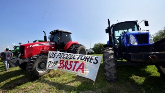 El campo ratificó el paro de mañana