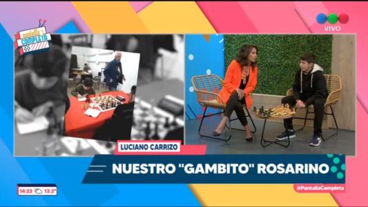 Luciano Carrizo: nuestro "gambito" rosarino