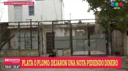 Plata o plomo: le pidieron un millón de pesos para no matar a nadie de su familia