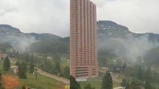 Cientos de vecinos quedaron drogados por una quema judicial de marihuana en Colombia