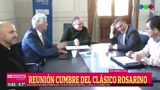 Lagna: "Estamos haciendo todo los posible para que vivamos un clásico en paz"