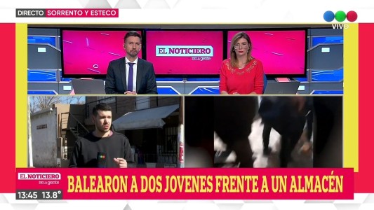 Balearon a dos pibes de 18 años y uno de ellos recibió un tiro en la cabeza