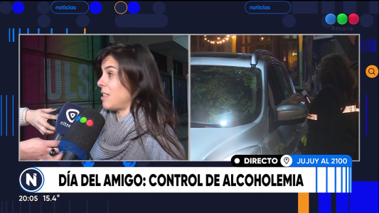 Día del Amigo con controles de alcoholemia