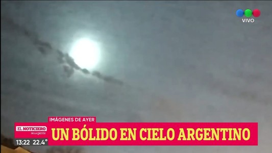 Una luz misteriosa atravesó el cielo rosarino y generó alerta