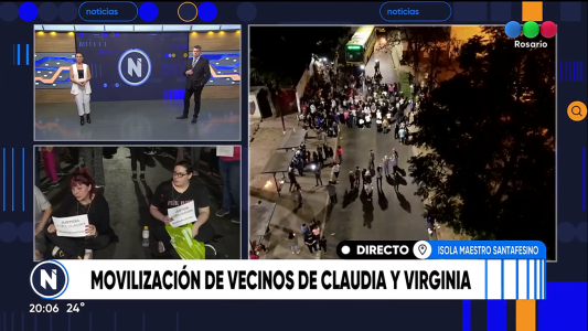 Pedido de justicia por Virginia Ferreyra y su madre asesinada en zona sur