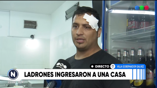 Violenta entradera en VGG: por defender a su familia, Rodrigo terminó en el hospital