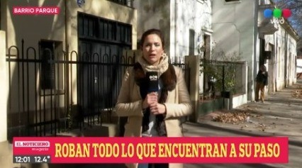 Vecinos de Barrio Parque en alerta: ocurren más de 60 hechos delictivos por mes