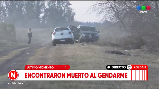 El peor final: hallaron asesinado al gendarme en las afueras de Rosario