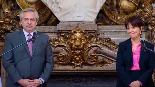 Alberto Fernández, en la jura de Marcó del Pont: "Estamos empezando una etapa distinta"