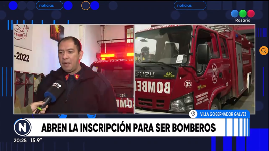 VGG: abren la inscripción para ser bombero voluntario