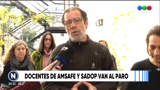 Docentes públicos y privados paran martes y miércoles