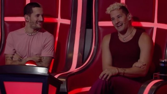 Un ruido tentó a Mau y Ricky y desconcentró a todo el jurado