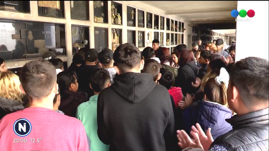 El último y doloroso adiós a Lucas Vega, víctima de la violencia armada