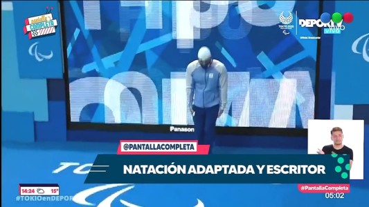 La historia de Pipo Carlomagno: medallista paralímpico de natación