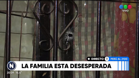 Inseguridad: balearon una casa en la zona oeste