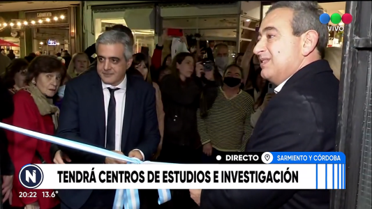 Inauguran una nueva sede de la UNR en Sarmiento y Córdoba