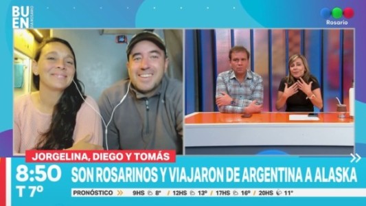 La historia de un sueño cumplido: una familia rosarina llegó a Alaska en motorhome