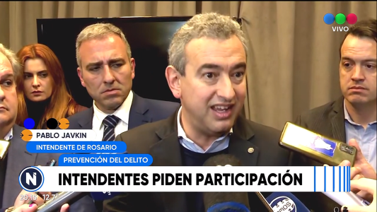 Javkin volvió a reclamar más facultades en materia de seguridad