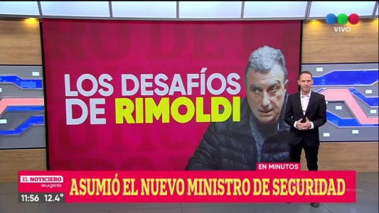 En medio de la crisis en seguridad, Perotti puso en funciones al ministro Rimoldi