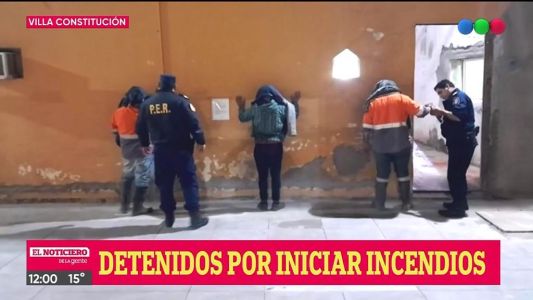 Arrestaron a tres hombres mientras prendían fuego las islas frente a Arroyo Seco