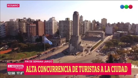 Fin de semana largo: Rosario tuvo el 98% de ocupación turística