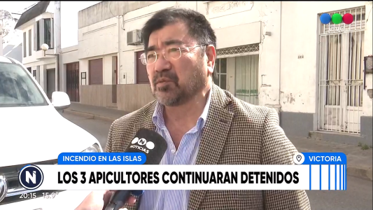 Incendio en las islas: los 3 apicultores continuarán detenidos