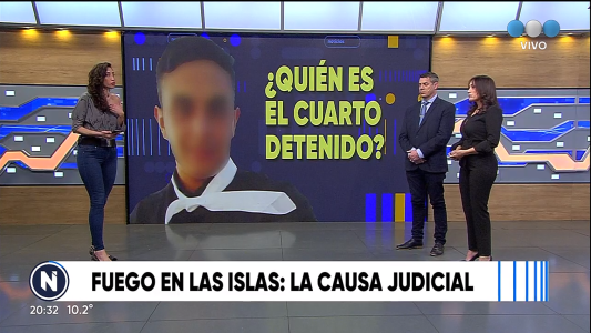 El cuarto detenido por prender fuego en las islas no declaró y seguirá preso