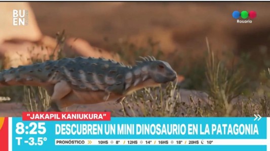 Hallaron un mini dinosaurio en la Patagonia