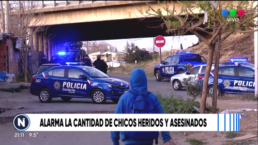 Cifras alarmantes: 98 niños y adolescentes asesinados en Santa Fe en 2022